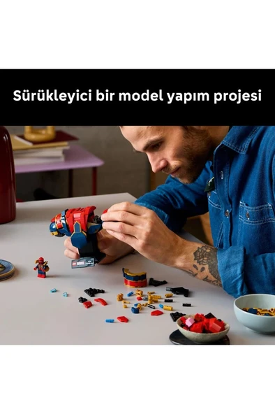 LEGO Marvel Iron Örümcek Adam Büstü 76326 - Resim 6