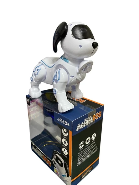 BY POWER 14 cm Sesli Işıklı Yürüyen Köpek 6950 ürün görseli 1