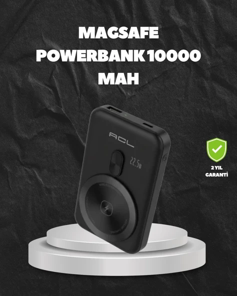 MagSafe Uyumlu Kablosuz Powerbank Taşınabilir Hızlı Şarj ürün görseli 1