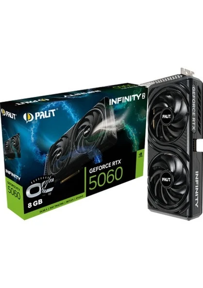 Palit RTX5060 Infınıty 2 Oc 8gb 128BIT Gddr7 Ekran Kartı ürün görseli 1
