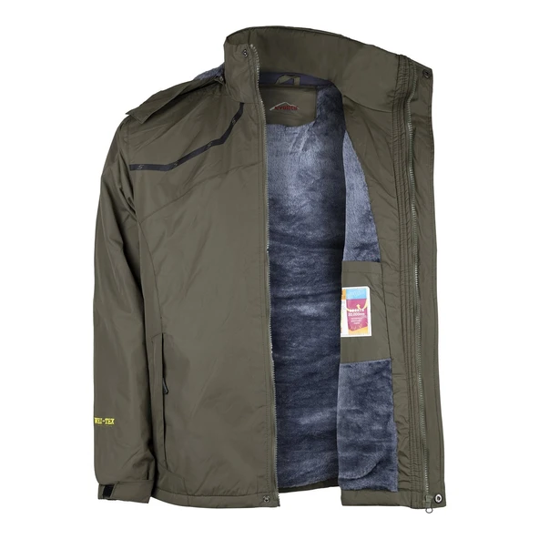 Evolite Erkek Thunder Ceket-Haki - Resim 6