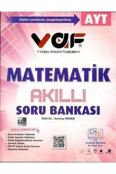 Vaf Ayt Matematik Akıllı Soru Bankası ürün görseli 1