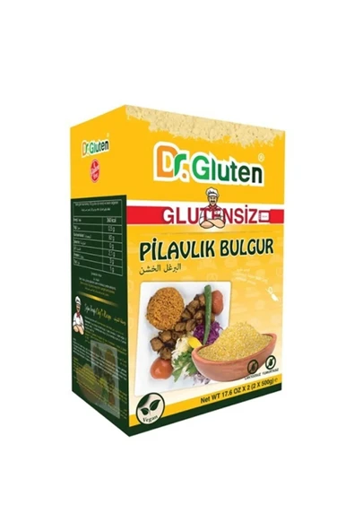 Dr.Gluten Dr. Gluten Glutensiz Pilavlık Bulgur 1000 G (LAKTOZSUZ-YUMURTASIZ) ürün görseli 1