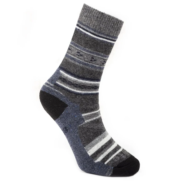 Evolite Nord Merino Çorap-Mavi - Resim 6