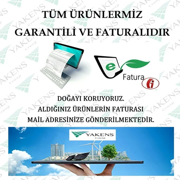 55W Watt Monokristal Güneş Paneli Lexron - Resim 2