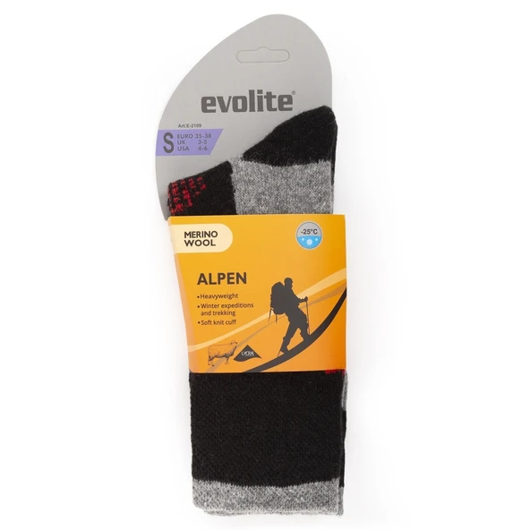 Evolite Alpen Merino Çorap - Resim 6