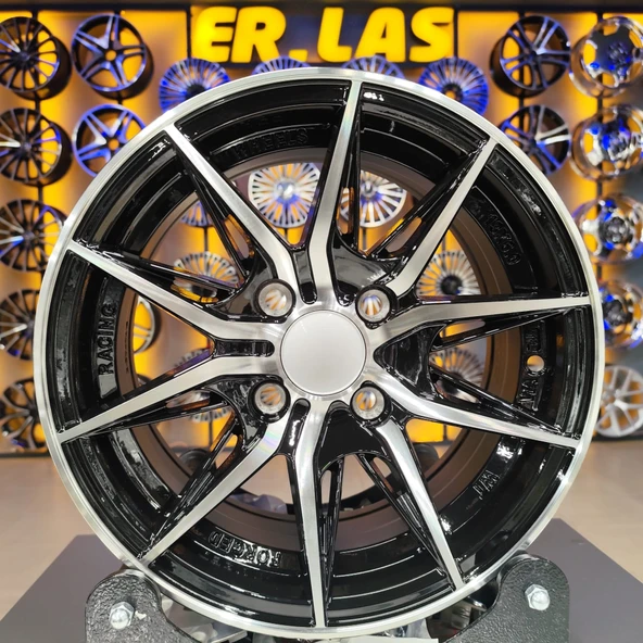 4 Adet PRO-35442 6*13 4*100 ET25 73.1 BLACK MACK JANT (Takım) ürün görseli 1