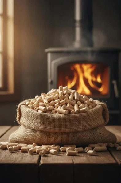 Çam Peleti Doğal Yakıt 20Kg Yerli Üretim ürün görseli 1