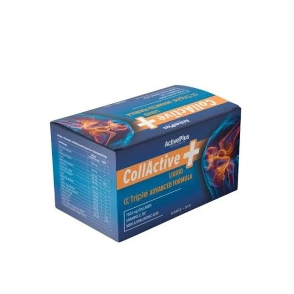 Active Plus Collagtive Liquid Shot Takviye Edici Gıda 30 Flakon ürün görseli 1