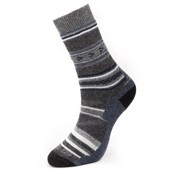 Evolite Nord Merino Çorap-Mavi - Resim 2