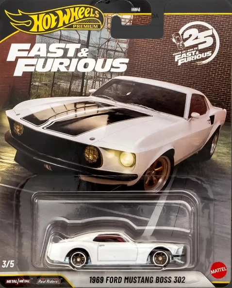 Hot Wheels Premium Fast & Furious 1969 Ford Mustang Boss 302 JHW72 ürün görseli 1