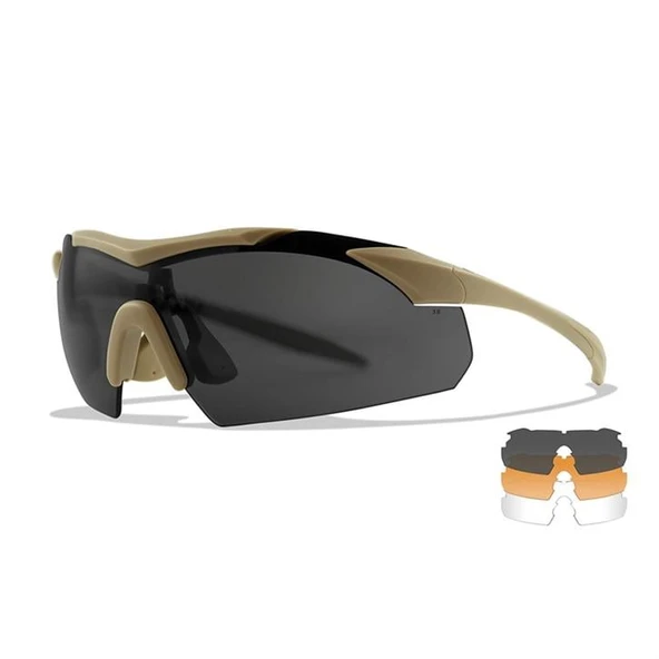 WILEY X VAPOR 2.5 Balistik Gözlük (3 Lens) ürün görseli 1