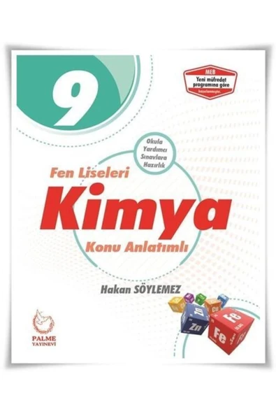 *kampanya* Palme 9.Sınıf Kimya Konu Anlatim Fen Liseleri ürün görseli 1