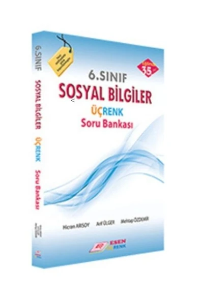 Esen 6.Sınıf Sosyal Bilg.Soru Bankası . Üçrenk ürün görseli 1