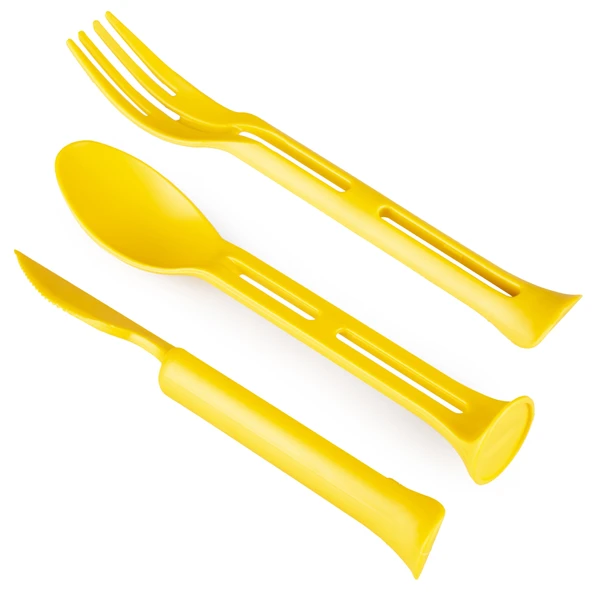 Evolite Combo 3 in 1 Çatal Kaşık Set (SARI) - Resim 5