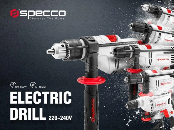 850 W DARBELİ MATKAP SPECCO - Resim 2