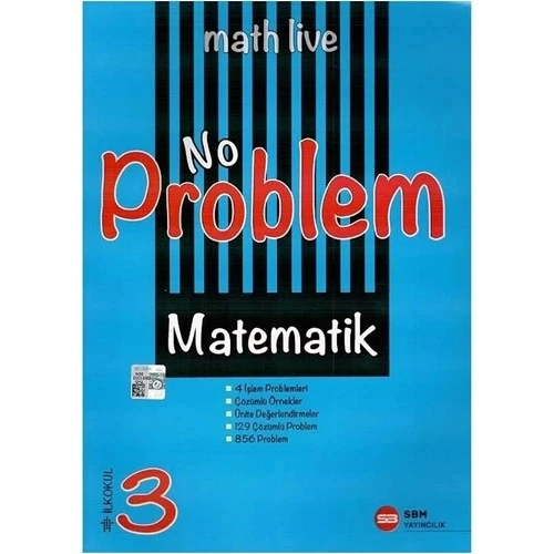 Sbm 3.Sınıf Matematik Problem Kitabı ürün görseli 1