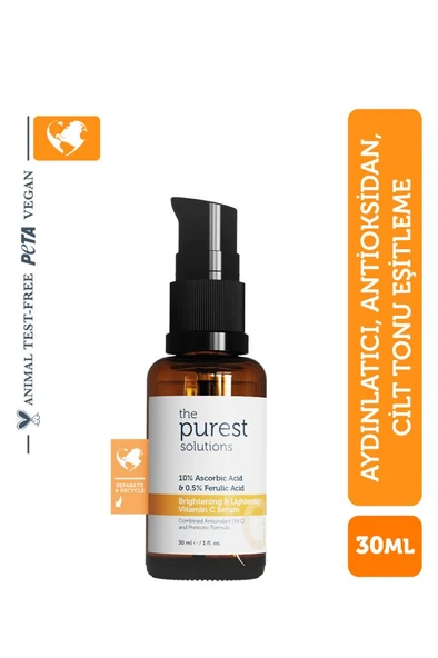 The Purest Solutions Brightening & Lightening Vitamin C Serum 30 Ml ürün görseli 1