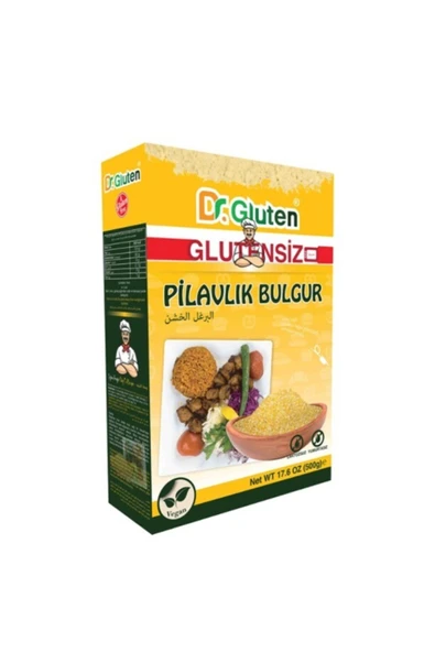 Dr.Gluten Pilavlık Bulgur 500 G. (GLUTENSİZ) ürün görseli 1
