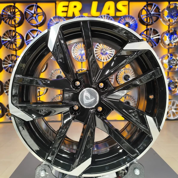 4 Adet BK-5788 7*16 4*108 ET28 65.1 BLACK MACK JANT (Takım) ürün görseli 1