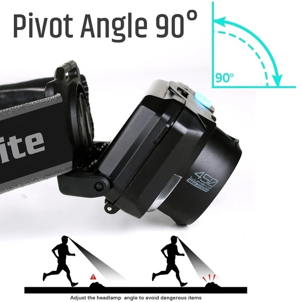 Evolite Eclipse 450 lm. IP65 Kafa Lambası - Resim 3
