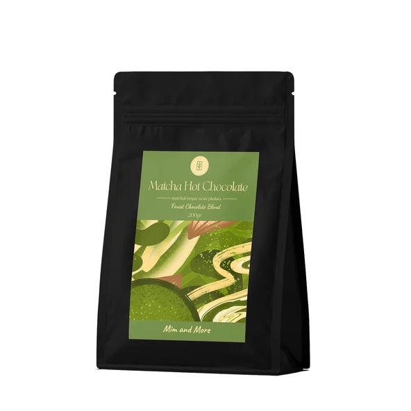 Matcha Hot Chocolate - Matchalı Beyaz Sıcak Çikolata, 200 gr ürün görseli 1