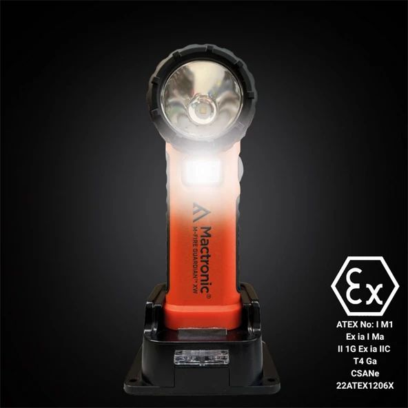 MACTRONIC M-FIRE GUARDIAN XW Atex Fener 240 LM ürün görseli 1