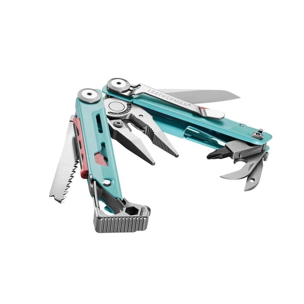 Leatherman Signal Aqua Silver Tool - Resim 4