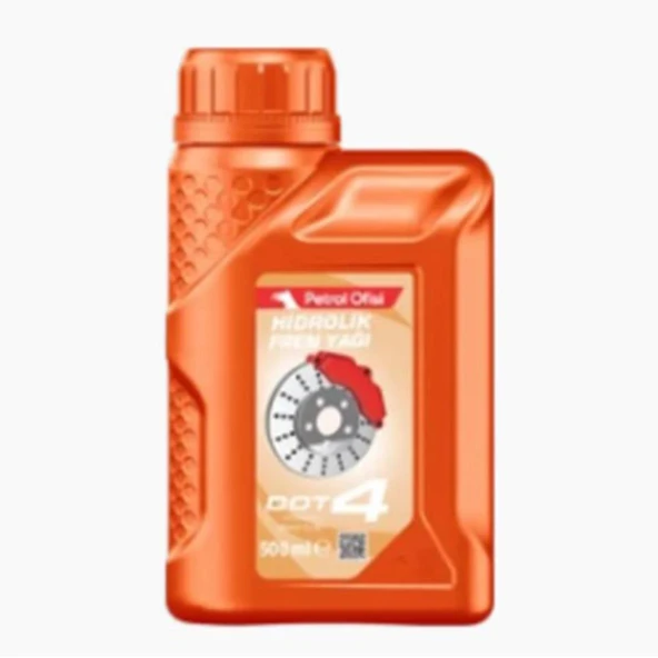 Petrol Ofisi DOT4 Hidrolik Fren Yağı 500ml 400001057 ürün görseli 1