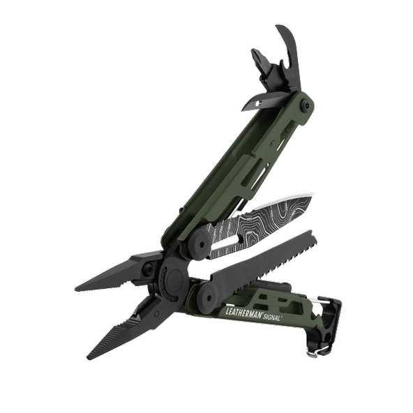 Leatherman Signal Green Topo Blade Tool - Resim 4