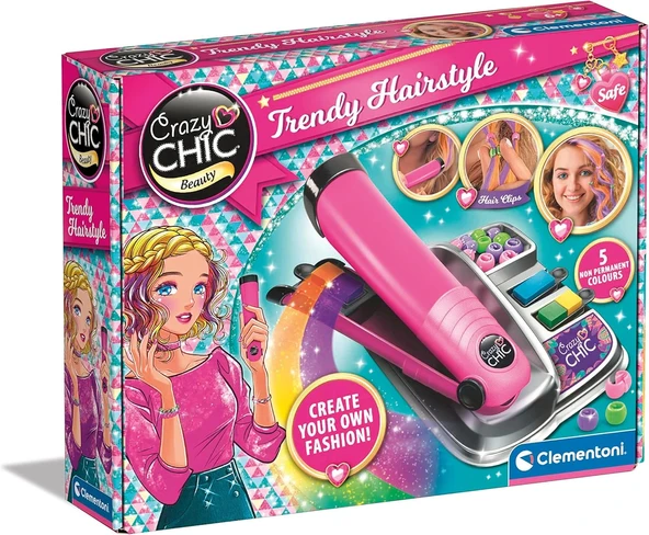 Clementoni Crazy Chic Moda Saçlar 18750 ürün görseli 1
