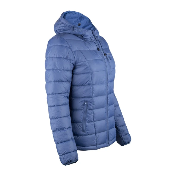 Evolite ZoneFiber Kadın Mont - Mavi - Resim 3