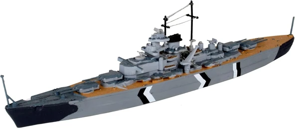 Revell 1:1200 Model Set Bismarck 65802 - Resim 2