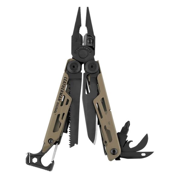 Leatherman Signal Coyote Tan Tool ürün görseli 1