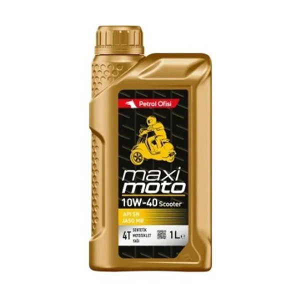 Petrol Ofisi Maximoto 10W-40 Scooter 1L ürün görseli 1