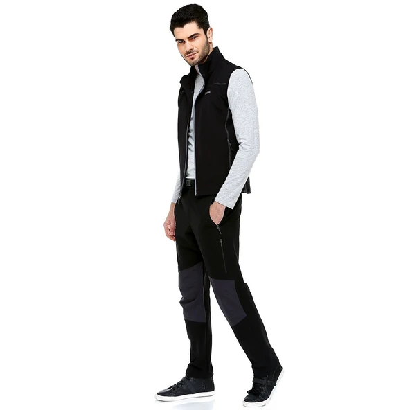 Evolite Point Softshell Erkek Pantolon - Siyah/Gri ürün görseli 1