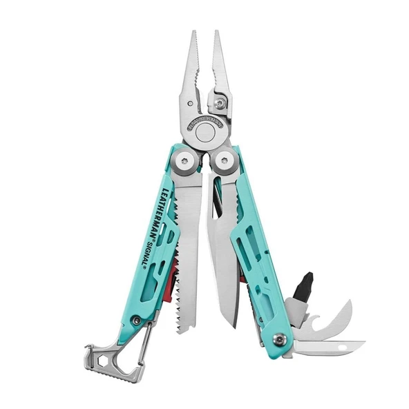 Leatherman Signal Aqua Silver Tool ürün görseli 1