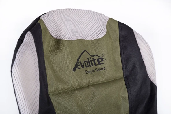 Evolite Nature Katlanabilir Kamp Sandalyesi - Haki - Resim 4