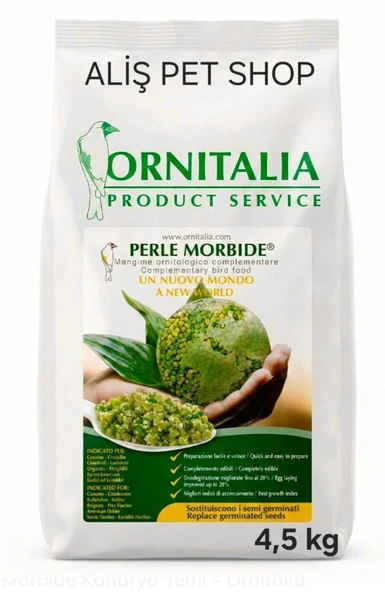 Ornitalia Perle Morbide  4,5 Kg ürün görseli 1