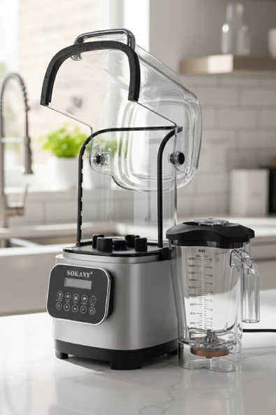 SOKANY Ultra Güçlü Sessiz Seri Blender 8000W – SK-03024 ürün görseli 1