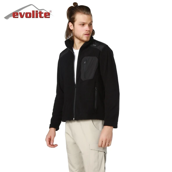 Evolite İcon Unisex Polar Mont-Siyah ürün görseli 1