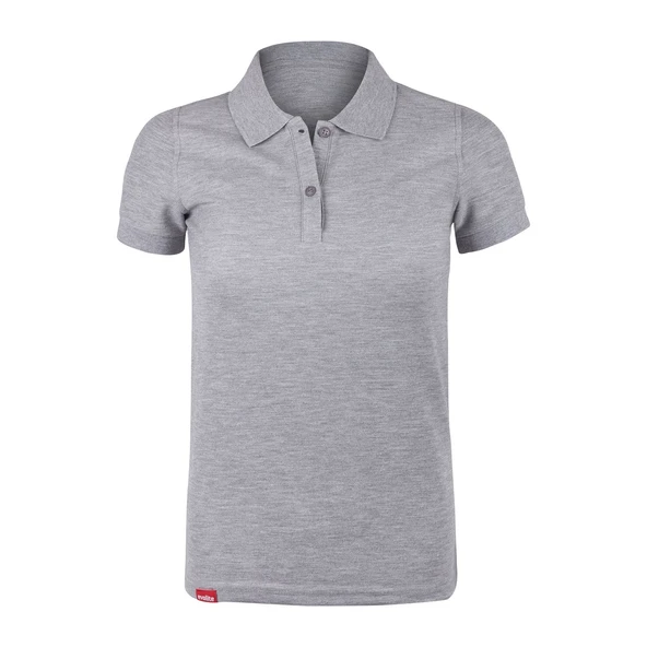 Evolite DeepRaw Kadın Polo T-Shirt- Gri ürün görseli 1