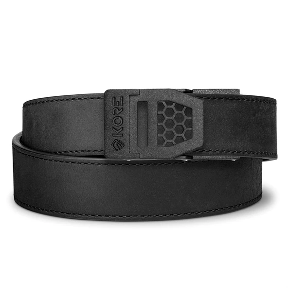KORE 1.5" Bufalo Derisi X6 Taktik Kemer [Siyah Toka] ürün görseli 1