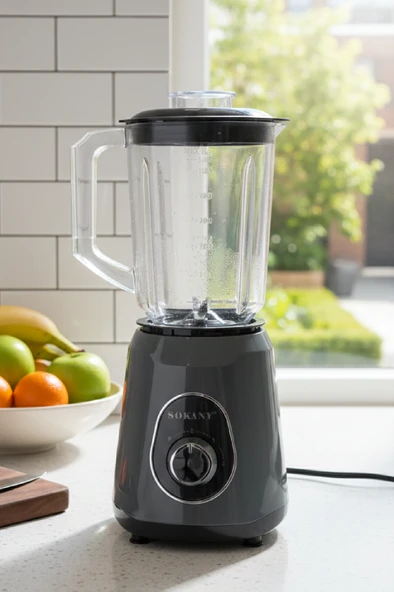 SOKANY Profesyonel 3’lü Blender Seti 1.6L – SK-03036 ürün görseli 1