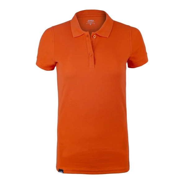 Evolite DeepRaw Kadın Polo T-Shirt - Turuncu ürün görseli 1