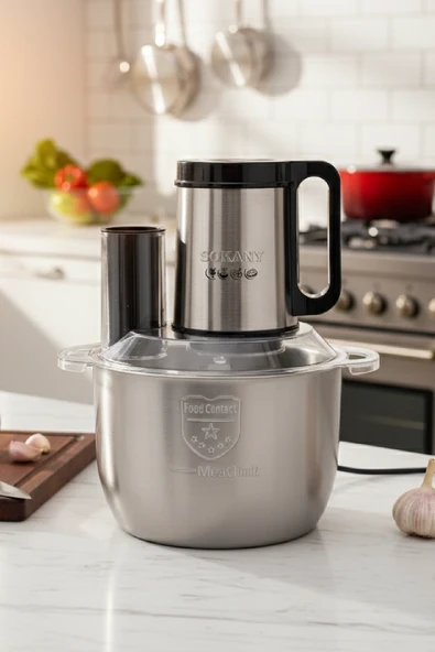 SOKANY Ultra Güçlü 5L Profesyonel Doğrayıcı & Blender – SK-06020 ürün görseli 1