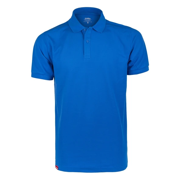 Evolite DeepRaw Erkek Polo T-Shirt- Sax ürün görseli 1