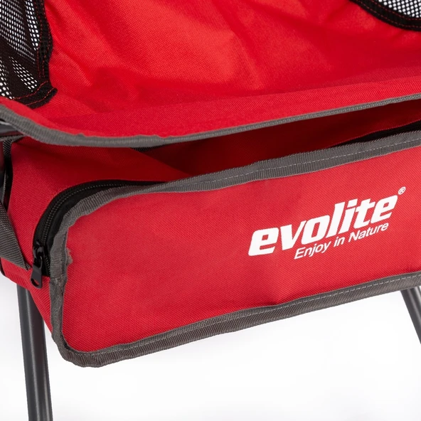 Evolite Mini Kamp Sandalyesi - Kırmızı - Resim 3
