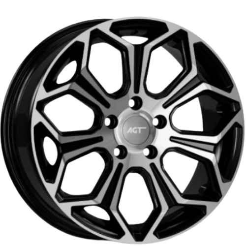 FD-17263 7.0X17 5X108 ET38 67.1 Black Diamond Jant ürün görseli 1