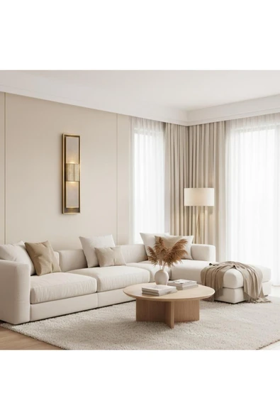 Elizim Home Lighting Dikey ledli pilli eskitme aplik ürün görseli 1